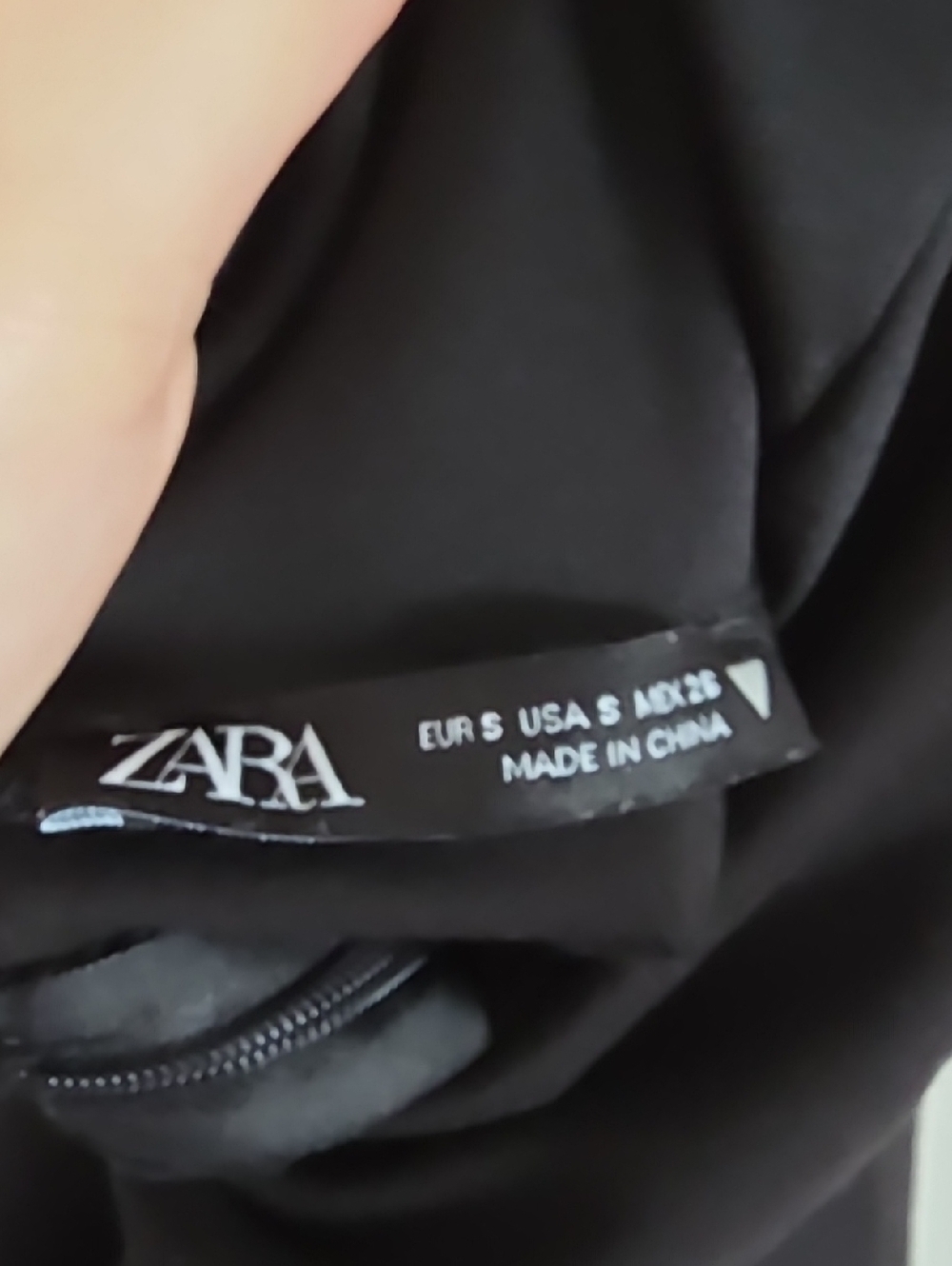 ZARA | Halter Jumpsuit Black Sz S - Picture 7 of 9